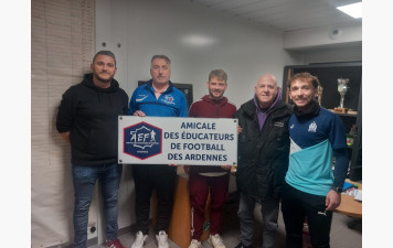 L'AEF08 AU FC HAYBES